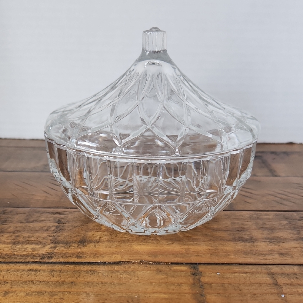 KIG Indonesia Candy Dish Bowl With Lid